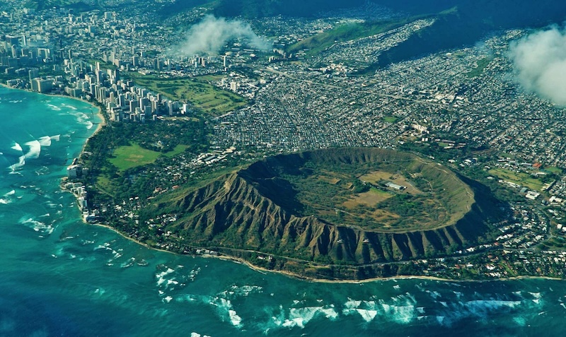Oahu volcano landscape 2