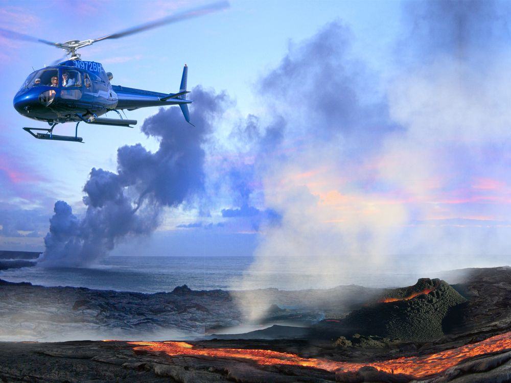 Oahu to Big Island Volcano Tour with Helicopter